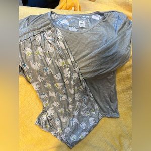 polar bear echo sleepwear size women’s large